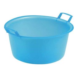 Mastello 2 manici (30x15,5cm) Azzurro 28300