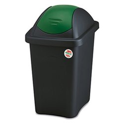 Pattumiera differenziata (30L) MULTIPAT Nero e Verde 70214