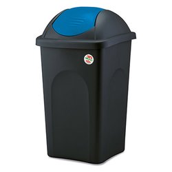 Pattumiera differenziata (30L) MULTIPAT Nero e Blu 70212