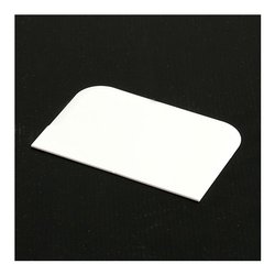 Raschietto Plastica taglia impasto 6 pz (13,8x9cm) PROFESSIONAL Bianco FV 880 3