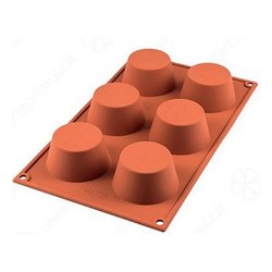 Stampo Silicone Muffin 6P (6,9cm) 20 023 00 0060