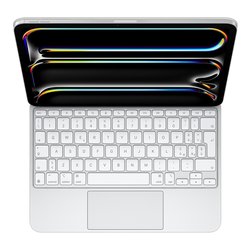 Custodia con tastiera IPAD Pro 11 M4 MAGIC KEYBOARD White MWR03T A