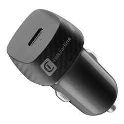 Caricabatterie accendisigari USB Type-C CAR POWER 20W Black CBRUSBCPD20WK