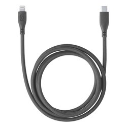 Cavo Lightning SOFT CABLE Certificato Apple Mfi Black 1,2m USBDATASOFTC2LMFIK