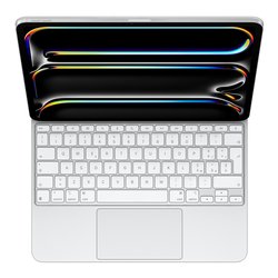 Custodia con tastiera IPAD Pro 13 M4 MAGIC KEYBOARD White MWR43T A