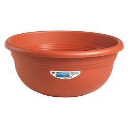 Vaso ciotola piante plastica (35x14cm) MEDITERRANEO Terracotta 84035