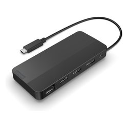 HUB 4 in 1 USB C dual display Black 40B90100EU