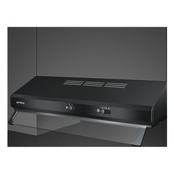 Cappa incasso (59,8cm) con frontalino a vista UNIVERSALE Nero KSEC61NE3
