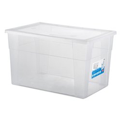 Contenitore (62Lt) Multiuso High Xxl VISUAL BOX Trasparente 13056