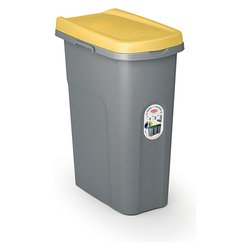 Pattumiera differenziata (25L) HOME ECO SYSTEM Giallo 70740