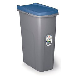Pattumiera differenziata (40L) con ruote HOME ECO SYSTEM Blu 70782
