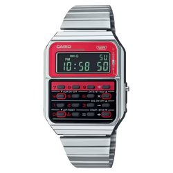 Image of Orologio VINTAGE rosso e argento CA 500WE 4BEF cod094