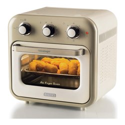 Image of Friggitrice ad aria 1400W (16Lt) VINTAGE Air Fryer Oven Beige 00C463203AR0 cod094