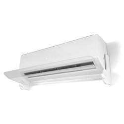 Supporto condizionatore Deflettore White e Clear 909