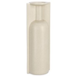 Vaso Ceramica (13x9,5x35,5cm) Bottiglia decorativa IZUMO Beige 0502175