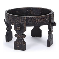 YASIR Tavolino Nero (50cm)