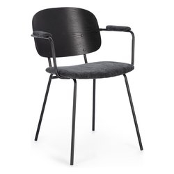 SIENNA Sedia Grigio scuro