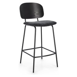 SIENNA Sgabello Grigio scuro