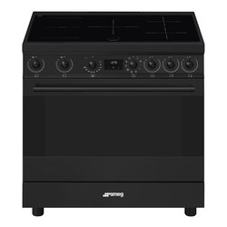 Image of Cucina elettrica 5 zone cottura Forno elettrico CLASSICA C9IMN2 nero Classe A cod094