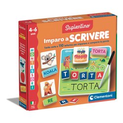 Gioco prescolare Imparo a scrivere 4-6a SAPIENTINO BABY MONTESSORI 16859