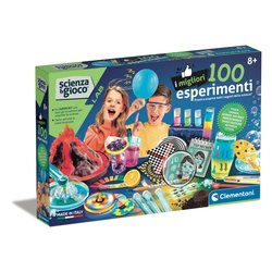 CLEMENTONI - Scienza & Gioco Lab I Migliori 100 Esperimenti 8+ Anni