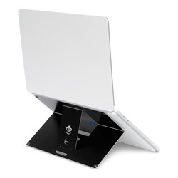 Supporto notebook 5 Kg RISER Attachable Black RGORIATBL