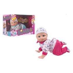 Image of Bambola Cuor di Mamy Gattona e fa i versetti (30cm) BIMBO Assortito 42484 cod094