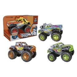 Monster Truck Off Road con frizione (19cm) BIG ROAD Assortito 42532