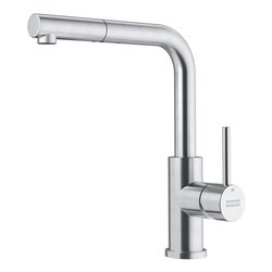 Miscelatore lavello doccetta estraibile SMART GLENDA Inox satinato 115 0706 986