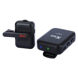 Kit microfoni U6 Compact Wireless Mic System Black
