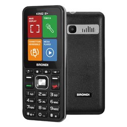 Cellulare 2G Gprs KING 2+ Dual Sim Black 10281090