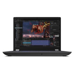 Image of Notebook 16" THINKPAD P16 Gen 2 ( Intel Core i7 14700HX 32GB 1TB ) Storm grigio e nero 21FA004RIX cod094