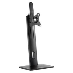 Supporto monitor TV scrivania ( 7 Kg ) VESA 100 x 100 Regolabile in Altezza Black HM SPMSD101