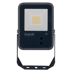 FLOODLIGHT FL 10W Proiettore con sensore presenza Nero (98x11cm) 86182 1000 Lumen, luce neutra