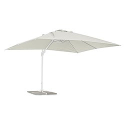 Ombrellone EDEN Bianco e Naturale (3x4mt) 0795674