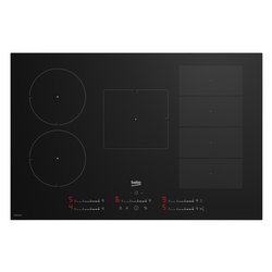 Piano cottura induzione 5 zone BPRO500 HII85780UFT Black (80cm)