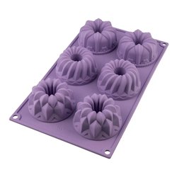 Stampo pasticceria silicone 6P Fantasy (100ml) (7,5cm) 20 061 00 0065