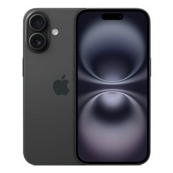 Image of Smartphone 6,1" IPHONE 16 5G nero ( 128GB Ram 8GB 3561mAh ) MYE73QL A cod094