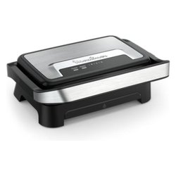 Bistecchiera elettrica 1000W INICIO  Compact Silver e Black GI270D10