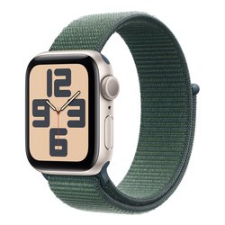 Image of Smartwatch ( OLED ) WATCH SE 2ND Alluminio GPS Sport Loop Starlight e Lake Verde 40 mm MXEH3QL A cod094