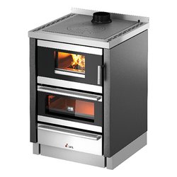 Cucina legna 6,2kW KOOK 60 4.0V Antracite classe A+ (2021) 71220014 (60x60x85cm)