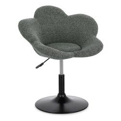 Image of FLEUR Girevole Poltrona Nero e Senape cod094