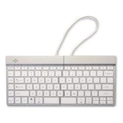 Tastiera computer BREAK Split White e Silver RGOSBITWLWH