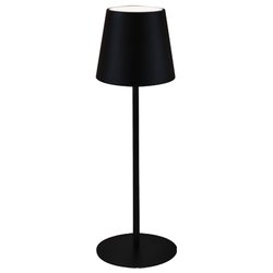 AGATA Lampada tavolo Nero (12x37cm) 120451 BK