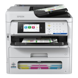 Multifunzione 4in1 Inkjet Tank A4 WORKFORCE PRO EM C800RDWF White e Grey C11CK19401