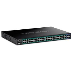 Switch di rete 52 porte Web Smart PoE+ Black TPE 3524S Gigabit (1000Base-TX)
