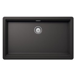 Lavello 1 vasca (75x45,6cm) BROOKLYN Nero assoluto Ruvido opaco BYKN100XLA13