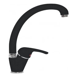 Miscelatore lavello monocomando OMEGA Nero assoluto SXOMEGA13