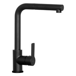 Miscelatore lavello doccetta estraibile AQUATOWN Nero puro SXTOWD84
