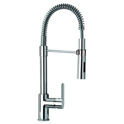 Miscelatore lavello semiprofessionale doccetta NEW AQUASOFT Cromo lucido SXSOFT80